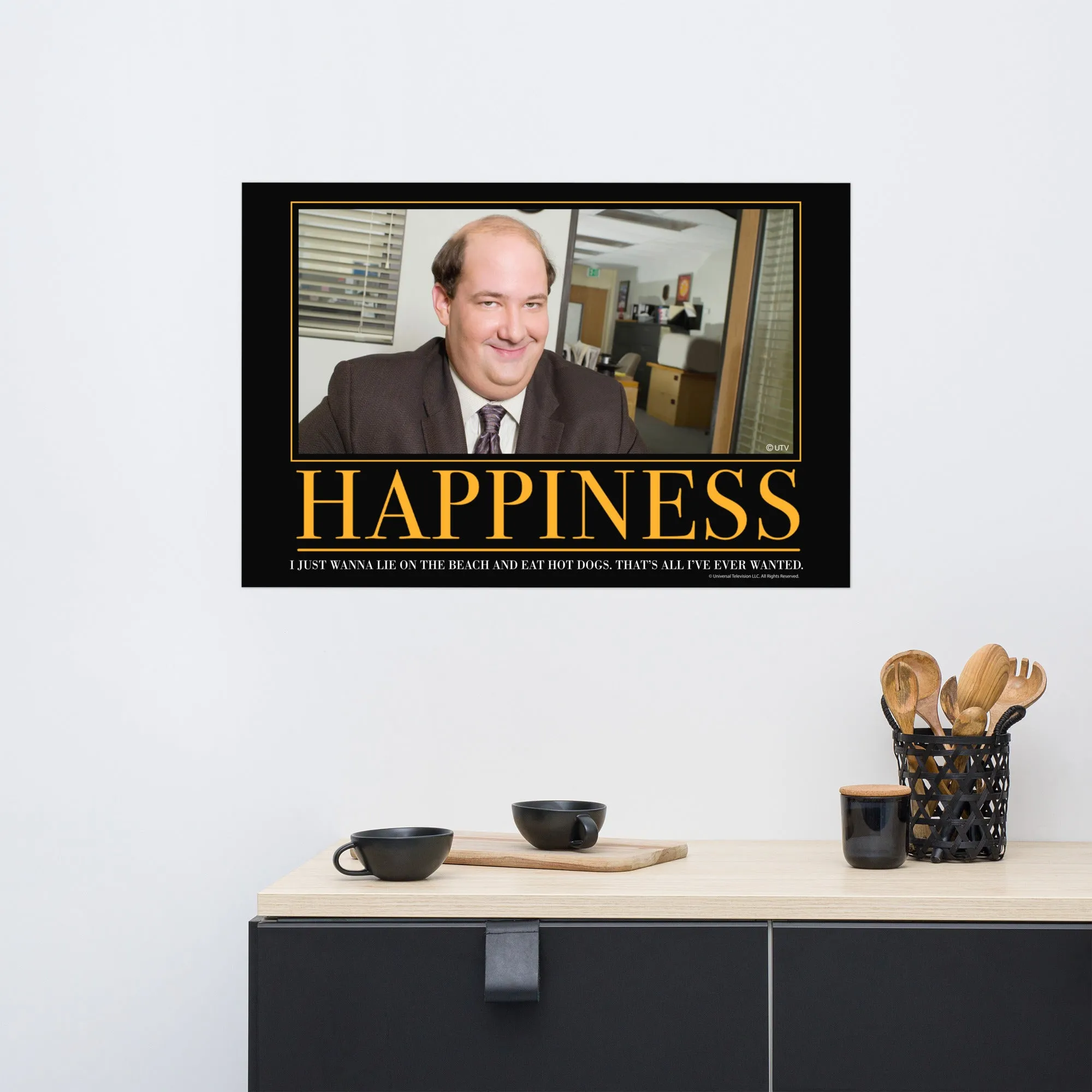 Happiness Motivational Poster