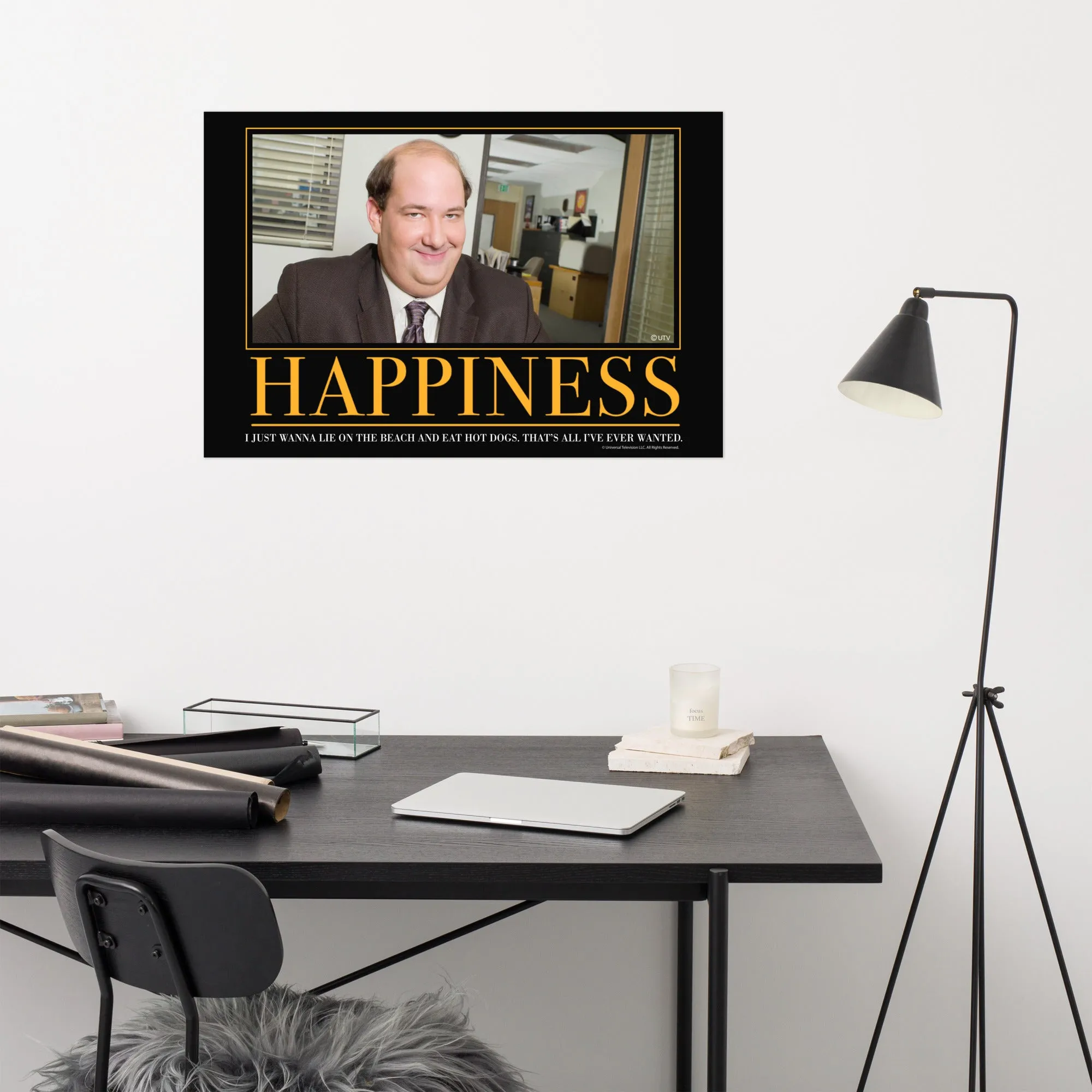 Happiness Motivational Poster