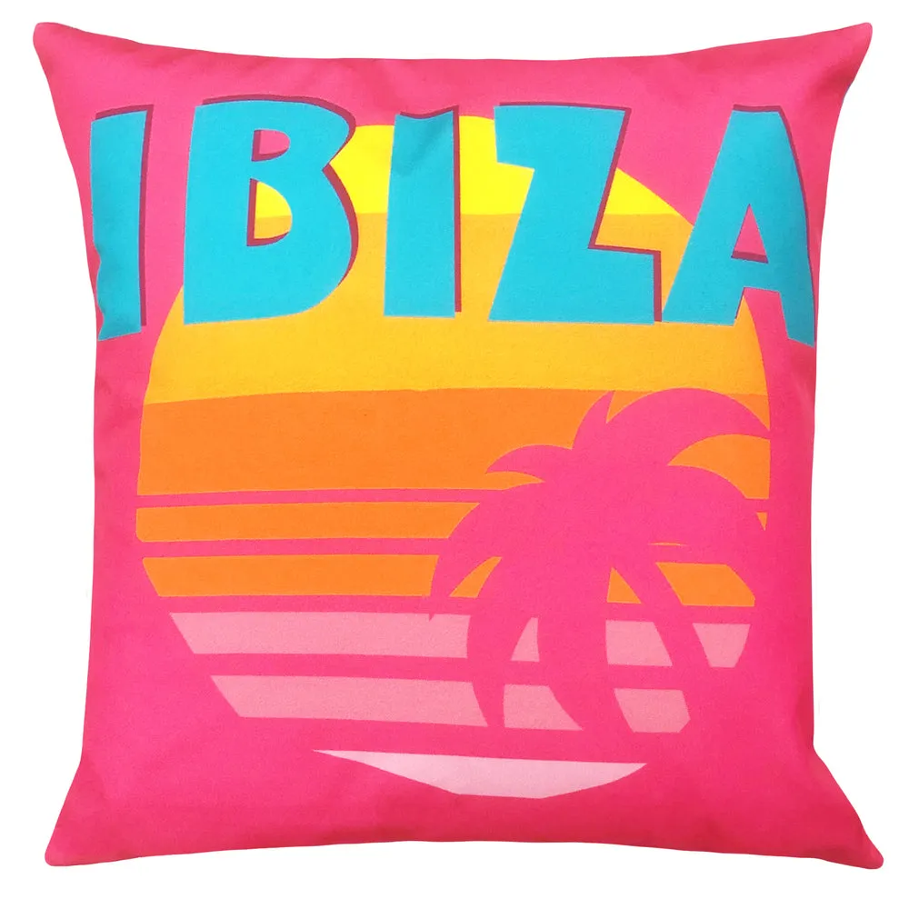 Ibiza Outdoor Cushion Hot Pink