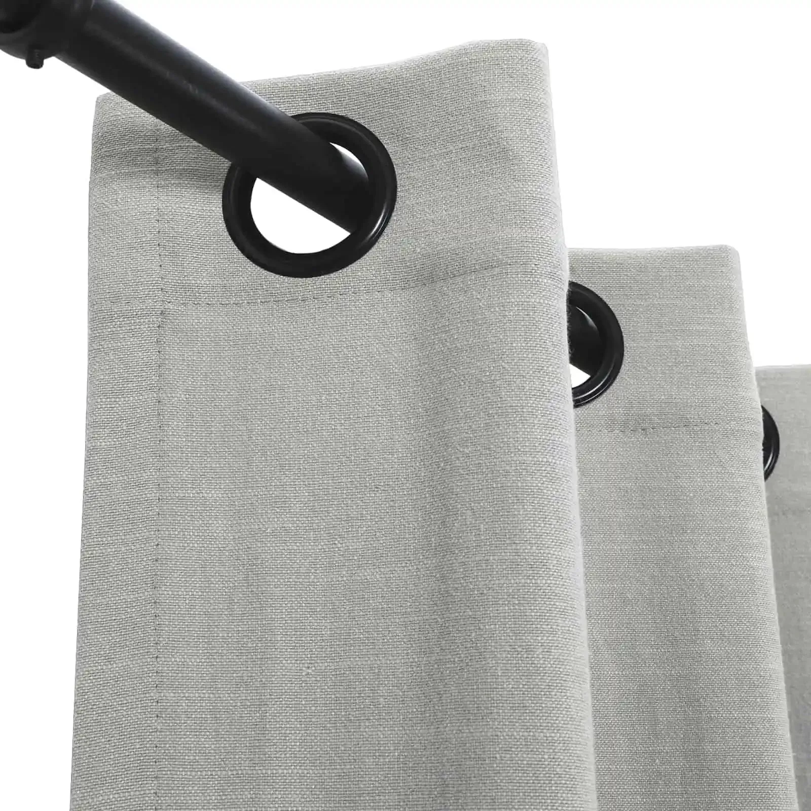 Jawara Luxury Linen Cotton Curtain Grommet