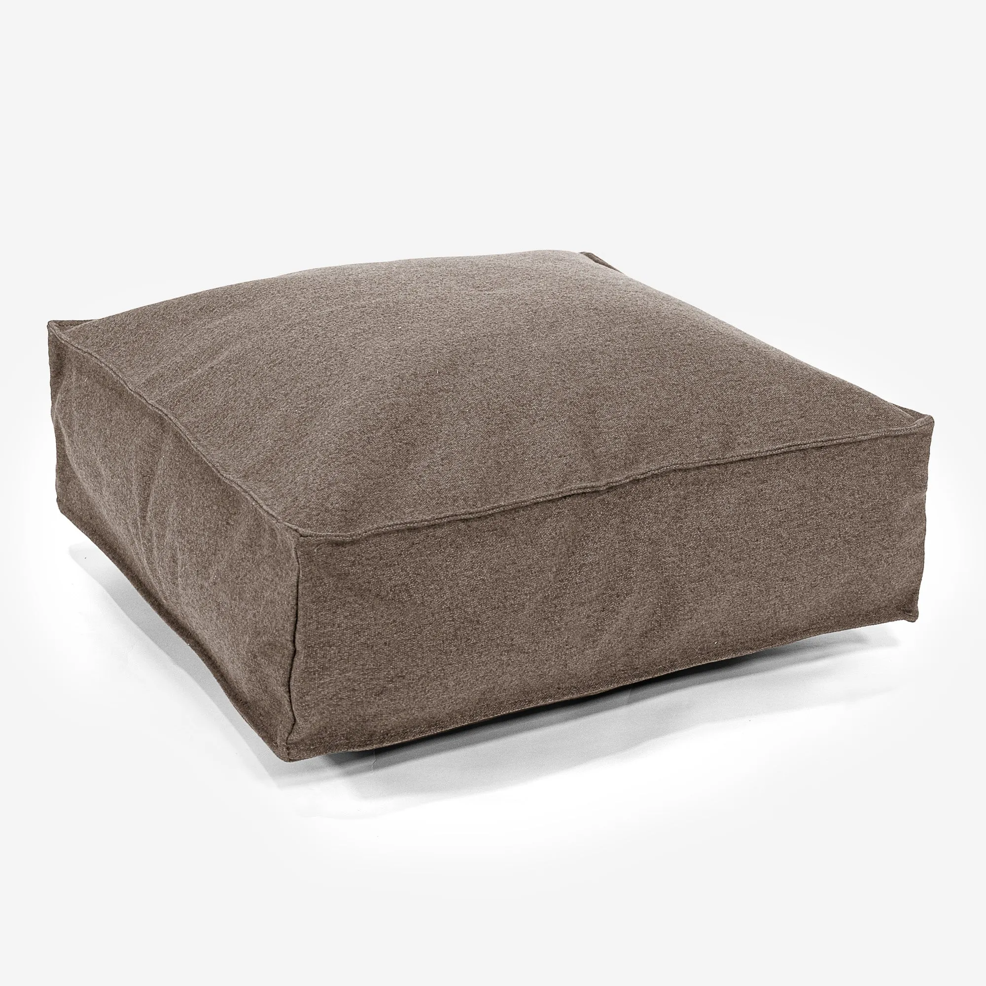 Large Floor Cushion - Interalli Wool Biscuit