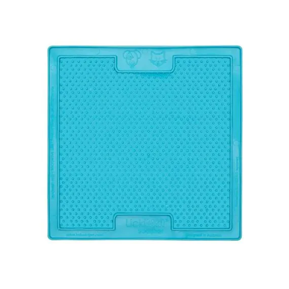 LickiMat Soother Slow Feeder Mat for Dogs Turquoise