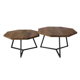 Loft Octagon Nesting Coffee Tables, Set of 2