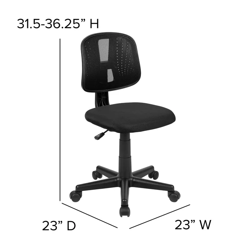 Mid-Back Swivel Office Chair | SitHealthier