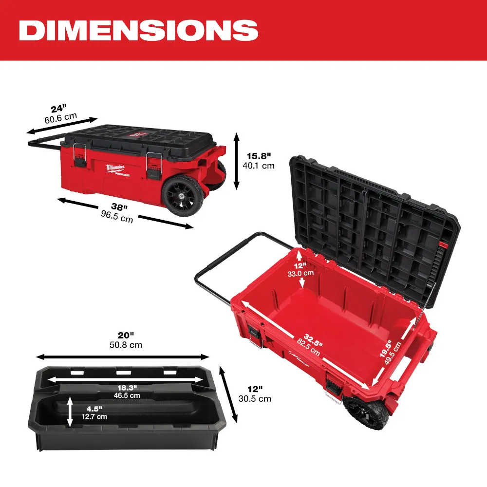 Milwaukee Packout Rolling Tool Chest