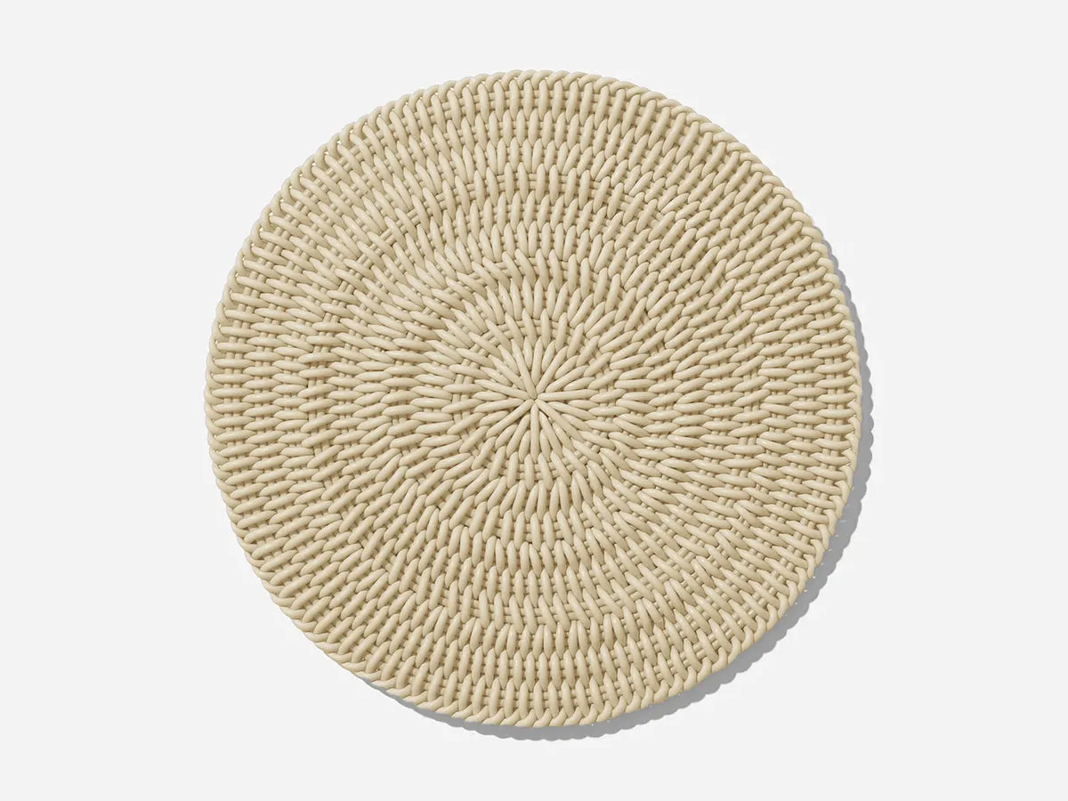 Monochrome Round Mat