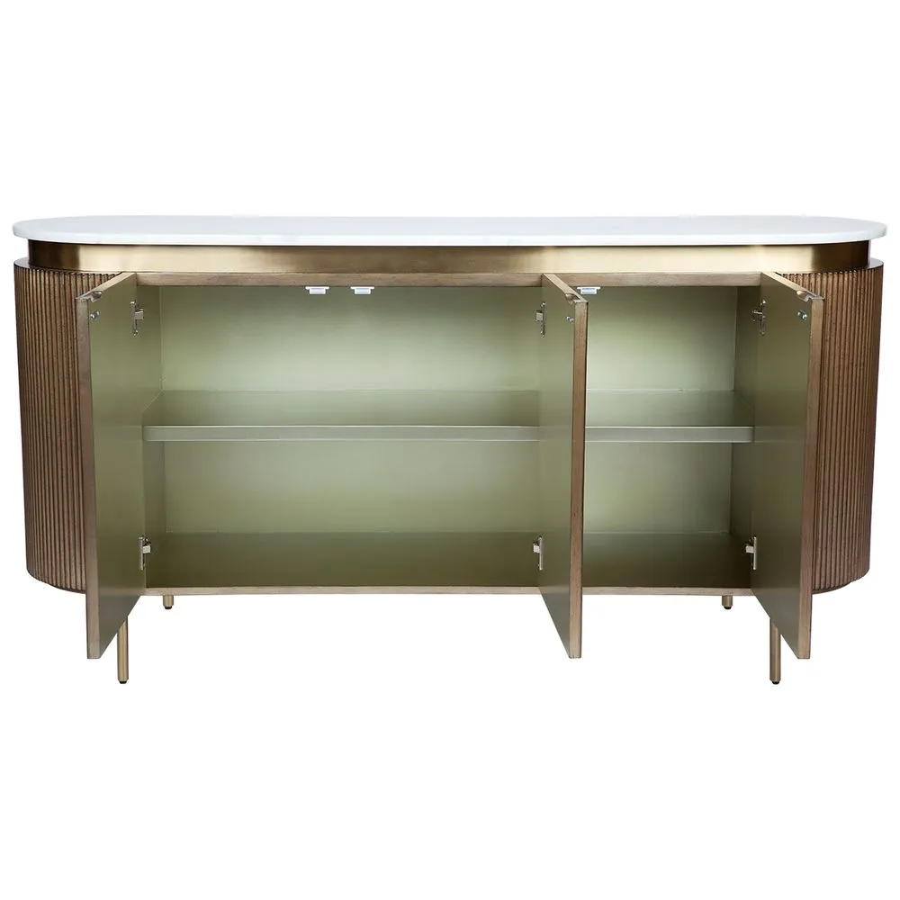 Monte Carlo Buffet Cabinet - Antique Gold