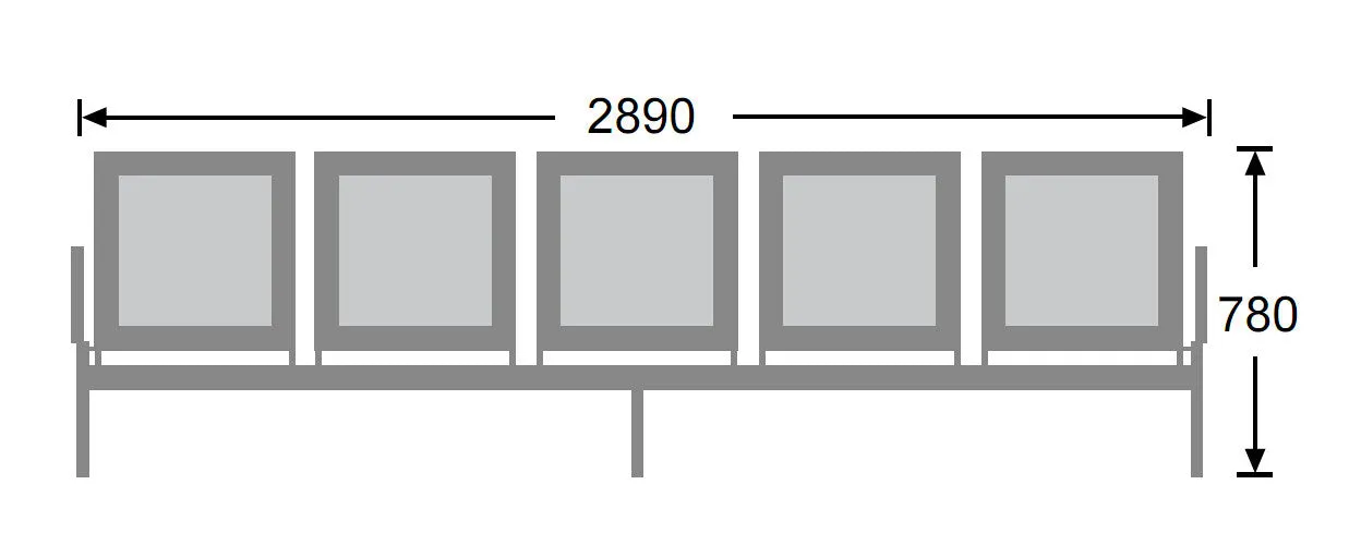 New Chrome Deluxe 5 seater