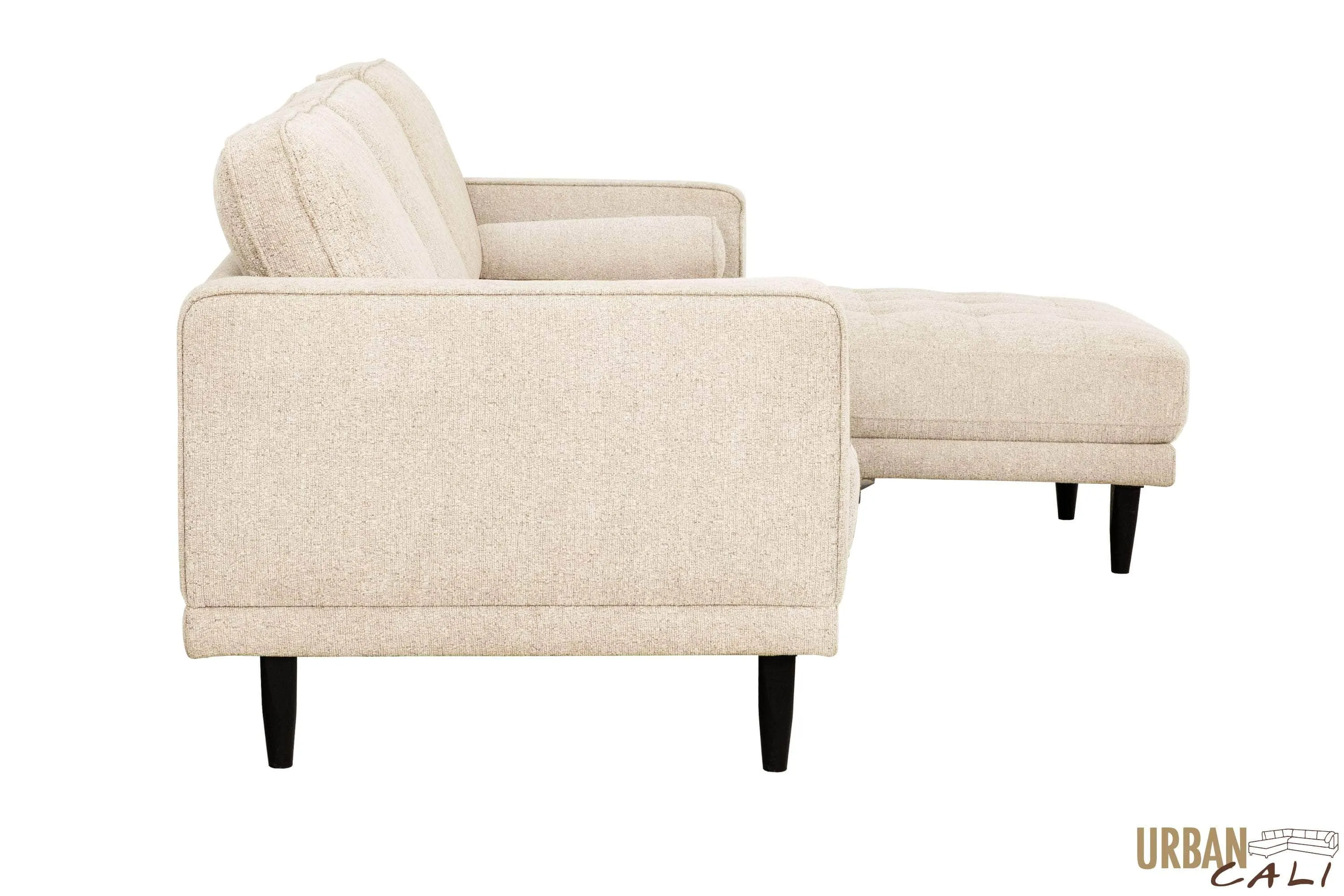 Palm Springs Sectional Sofa in Nora Oat