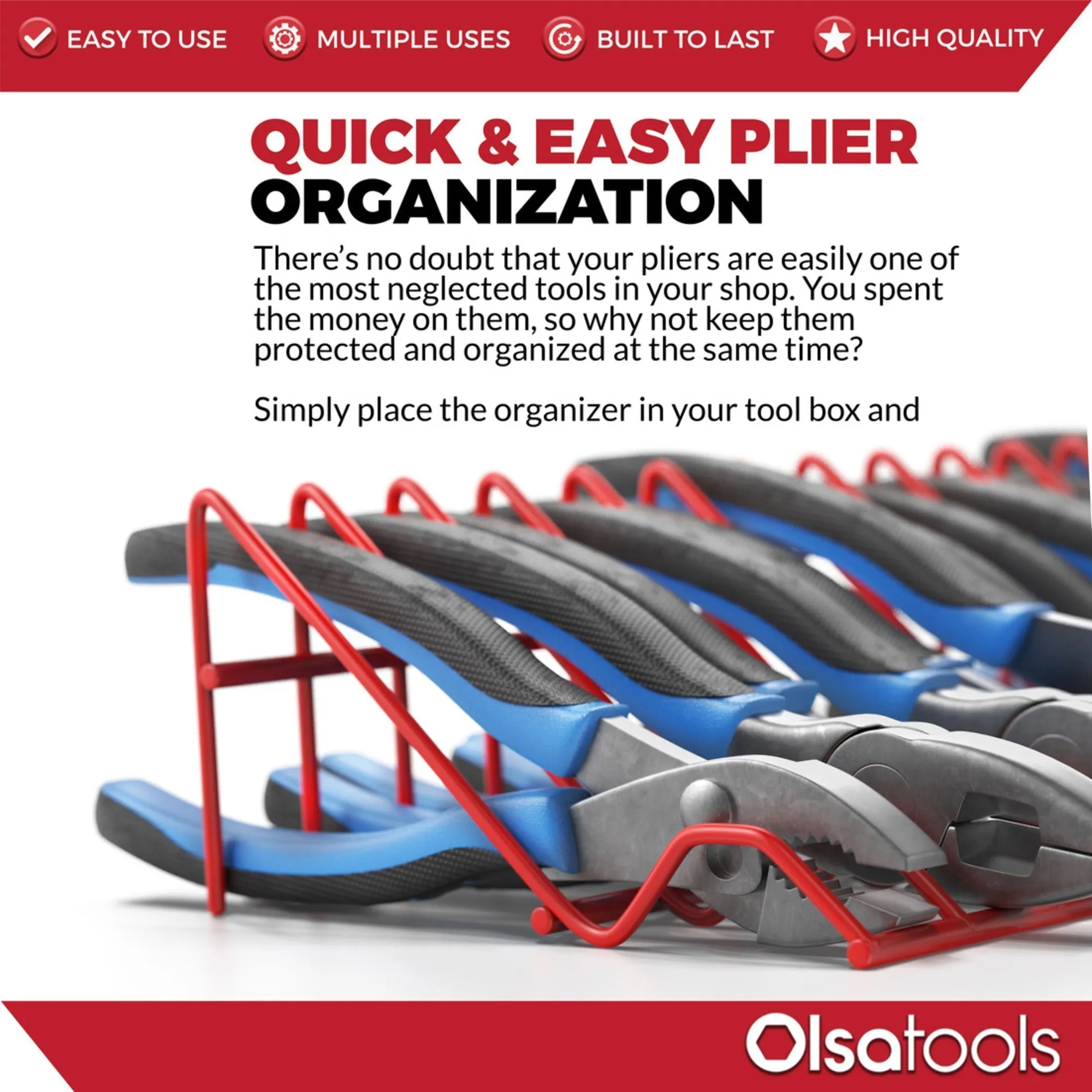 Plier Organizer Racks