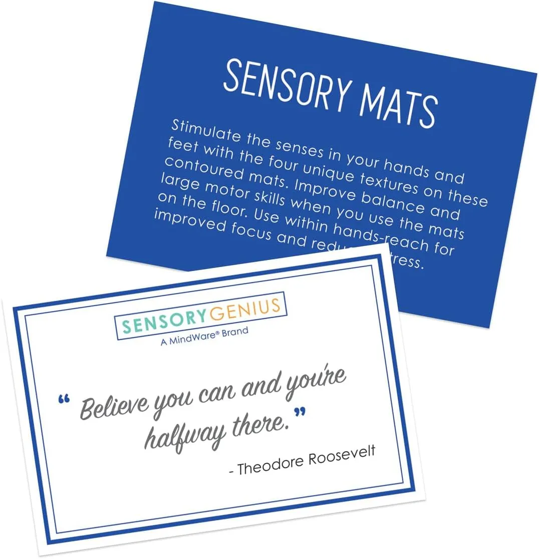 Sensory Genius: Sensory Mats 4pc