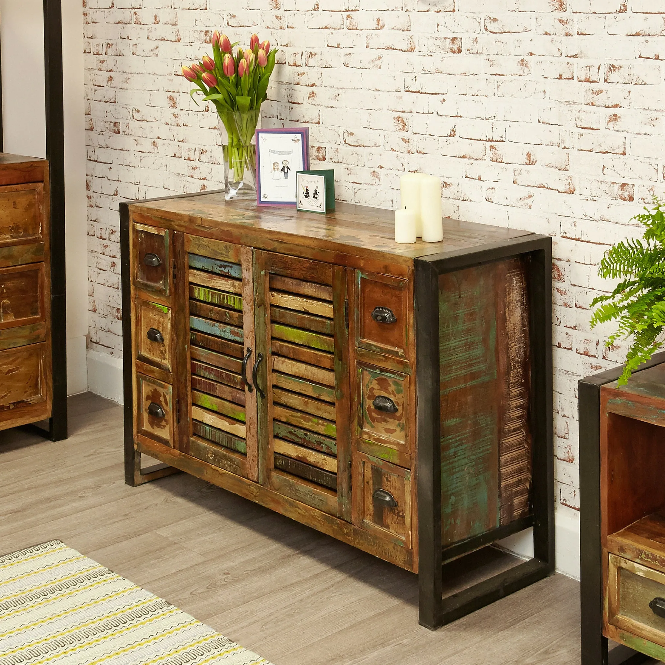 Shoreditch Six Drawer Sideboard