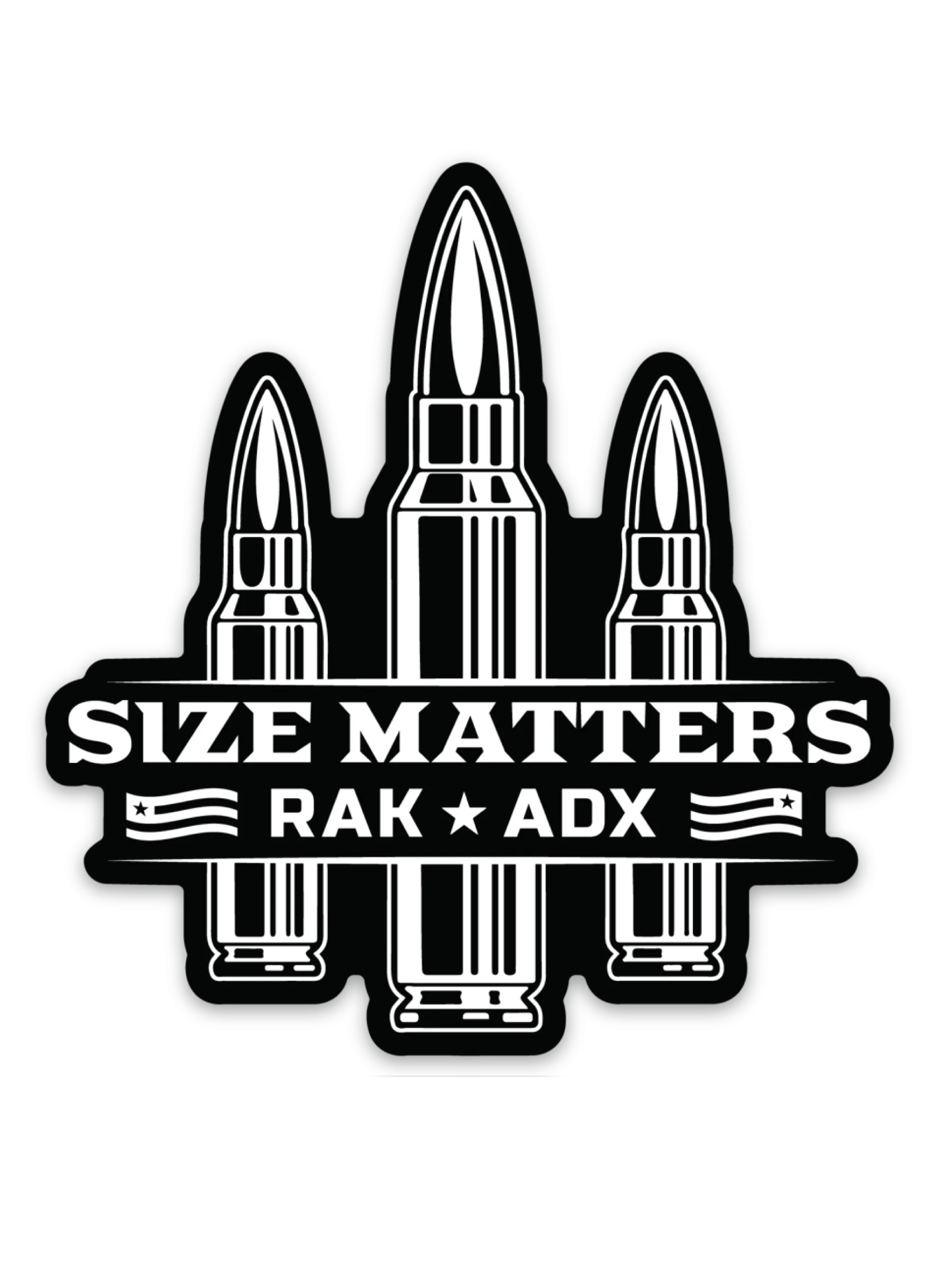 Size Matters Sticker