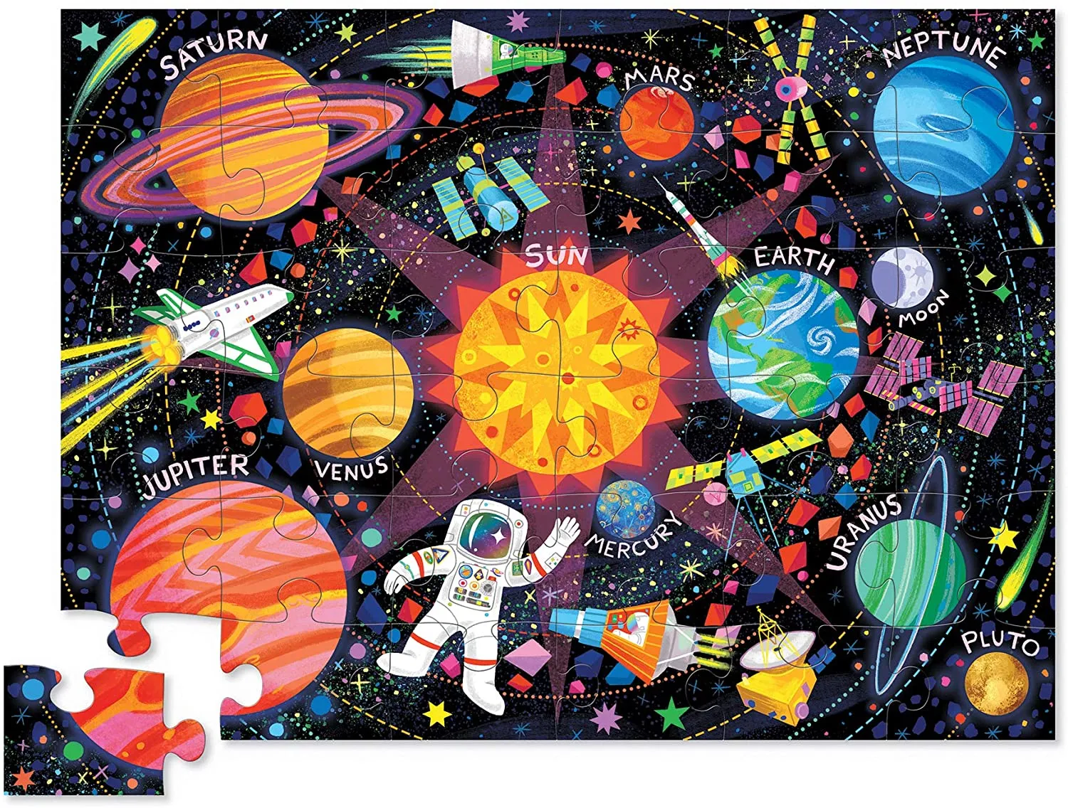 Space Explorer 36pc Floor Puzzle