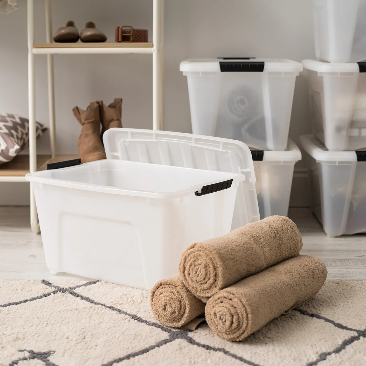 Stack & Pull™ Storage Box - 32 QT