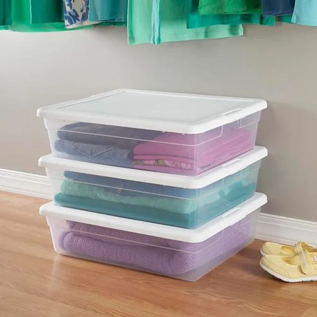 Sterilite 28 Qt Clearview Storage Box