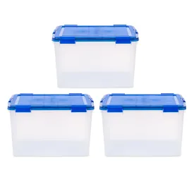 Storage Container WeatherPro® 3 Pack - 74QT - Gasket Box