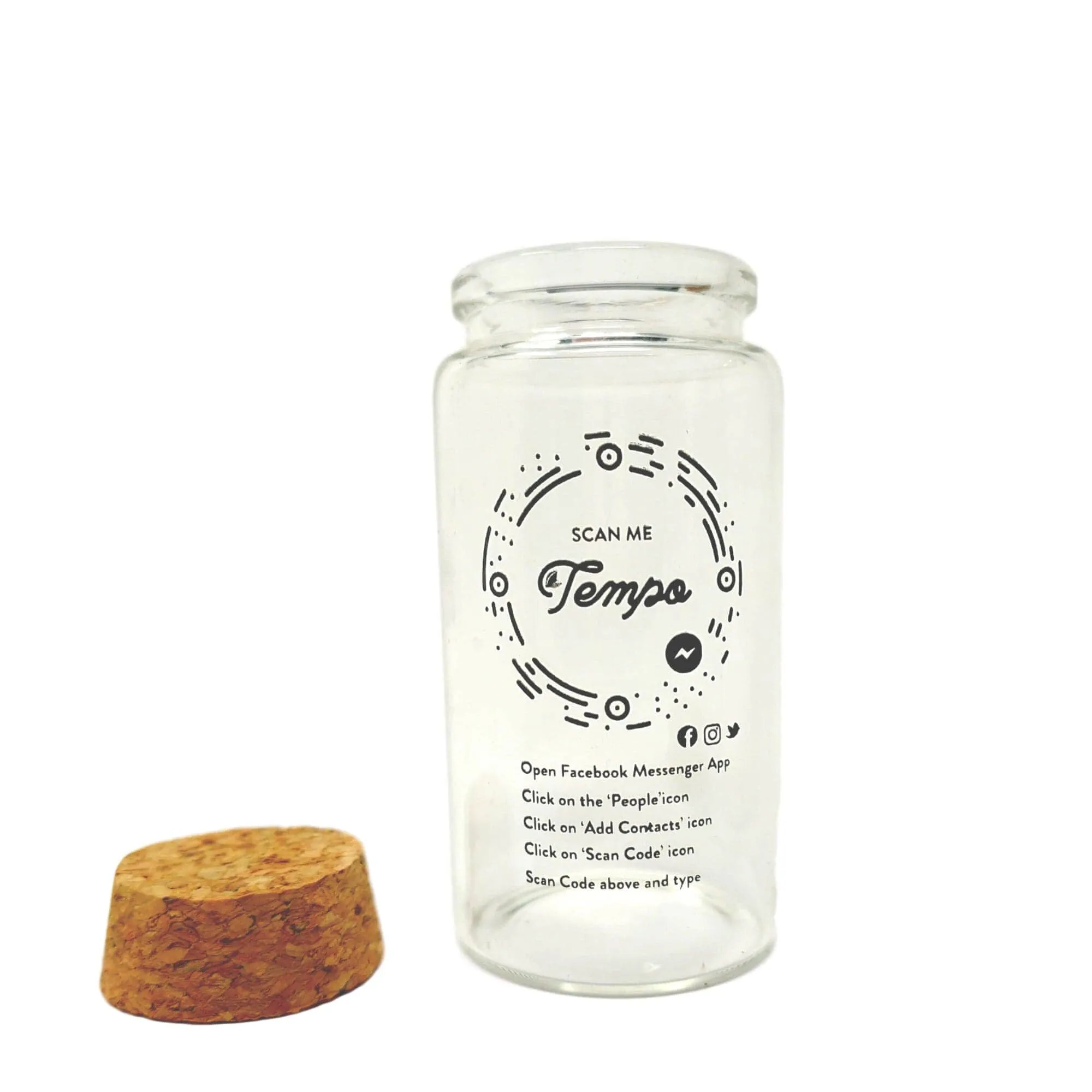 Tempo Reusable Cork Jar