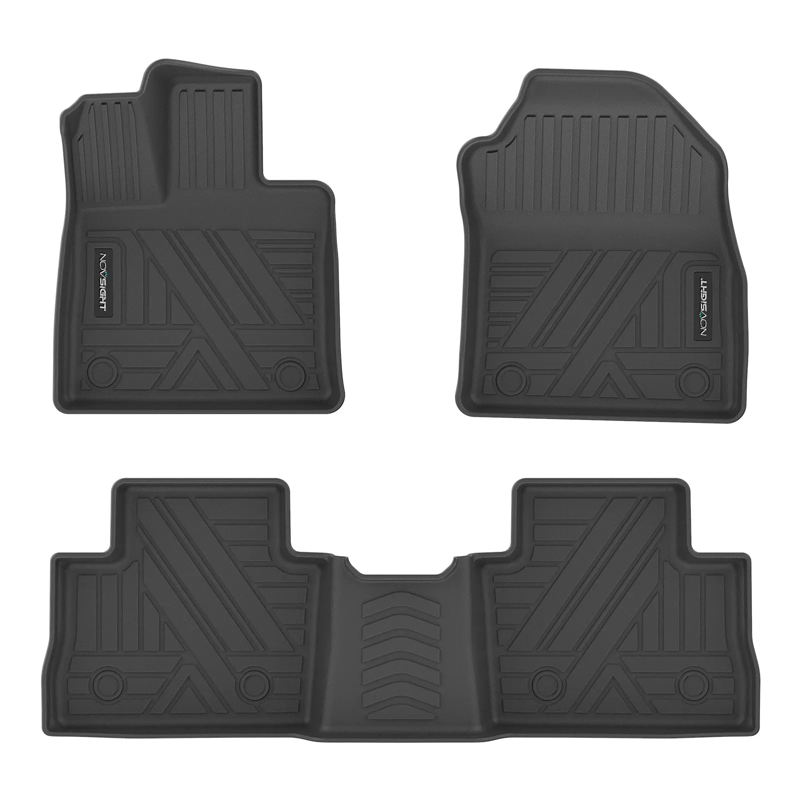 Toyota Venza 2022-2023 (Not for Hybrid) Floor Mats Custom Fit Car Mats TPE Liners