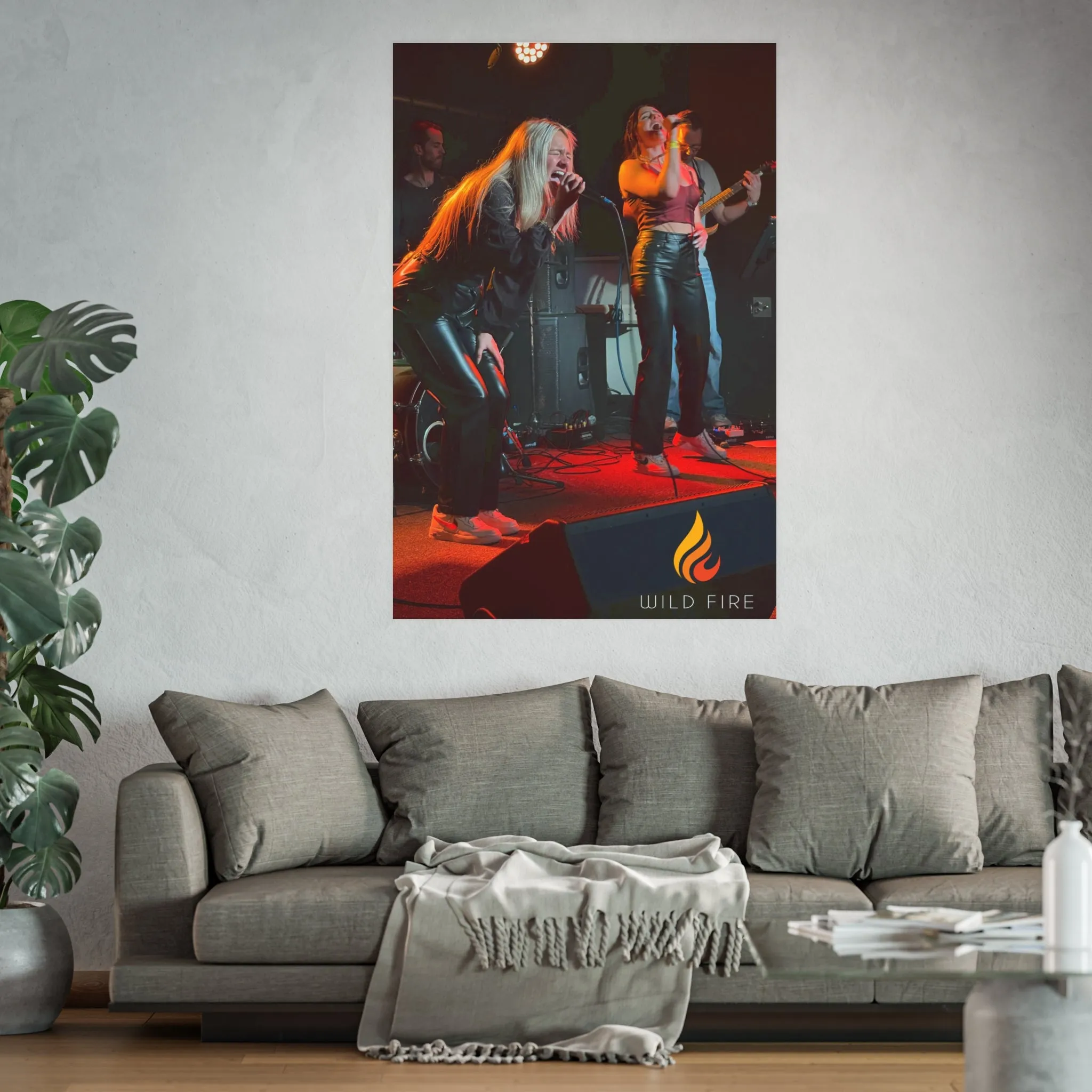 Wild Fire Satin and Archival Matte Posters